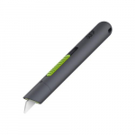 Auto-Retractable Pen Cutter, Gray, Non-Sparking