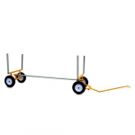 13" Airless Wheels All-Terrain Lumber & Pipe Cart, 2000lb. Capacity