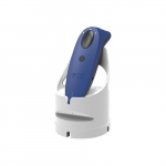 S700 Barcode Scanner, Blue and White Dock