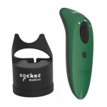 S760 Barcode Scanner, Green and Black Dock
