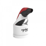 S700 1D Barcode Scanner, Red and White Dock
