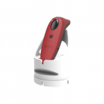 S740 Barcode Scanner, Red & White Dock