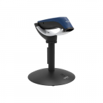 S760 Barcode Scanner, Blue, Charging Stand