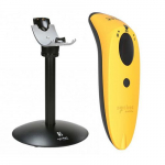 S760 Yellow Barcode Scanner, Charging Stand