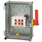 Polyester Safety Enclosure 6 Poles 125A