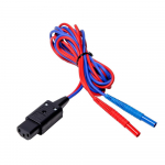 2-Core 2.1m Test Lead, IEC C13 / Banana Plugs