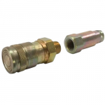 No-Spill, Push to Connect Hose Coupler, Complete