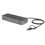 Hybrid USB-C and USB-A Laptop Docking Station