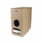 Bulk Cat 6 Ethernet Cable CMP/FT6 Black 1000 ft