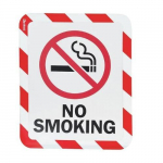 Sign Holder, Magnetic, No Smoking