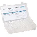 Shrinkflex 3:1 Heatshrink Tubing Kit, 6", Clear