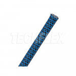 PTT Flexo Tight Weave, 5/16", Black/Neon Blue