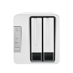 2-Bay NAS for Personal Cloud Storage, White