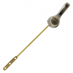 Universal Toilet Tank Lever, Antique Brass