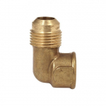 #50 1/2" x 1/2" Brass Flare FIP 90 Elbow