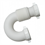 1-1/2" Plastic Tubular Flexible J-Bend