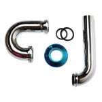1-1/2" x 1-1/4" Tubular P-Trap with J-Bend