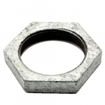 1" Galvanized Steel Hex Locknut