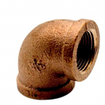 1-1/2" 90 Degrees Brass Elbow