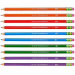 Assorted Color Wood-Cased Pencil, #2 Soft
