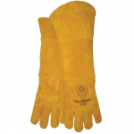 Cowhide Welding Gloves, Brown, 20", Large