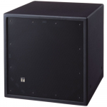 Compact Indoor-Use Subwoofer System Black