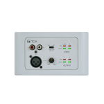 Remote Audio Input Output Panel, White