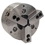 3-Jaw 5" A2-4 Plain Back Large Bore Power Chuck