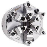 6-Jaw Two Piece 6" Precision Forged Scroll Chuck