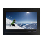 19" Flush-Mount LCD TV Monitor, 16:9, LED