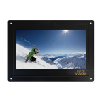 19" Flush-Mount LCD Monitor w/o Front Con.