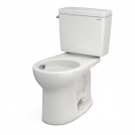 Drake Toilet, 1.6 GPF Round Bowl, Colonial White