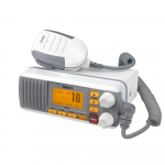 White IPX4 Fixed Mount Marine Radio