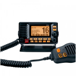Black Fixed Mount Marine Radio