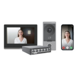 Video Intercom Kit with PoE Switch