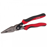 Long Nose Side Cut Bimaterial Electrician Plier