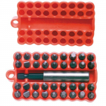 Screwdriver Bits with Magnetic Adapter, Set of 37 Pcs