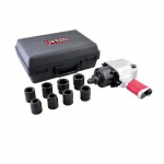 Twin Hammer 3/4" Drive Air Impact Wrench and Socket Set