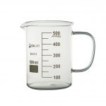 500ML Beaker Mug With Handle Borosilicate 3.3