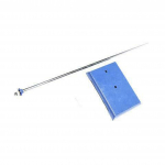 Stand Large Base 7" x 11.5" with 23" Steel Rod