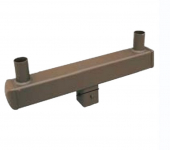 Cross Arm for 4" Square Pole with Twin Tenons