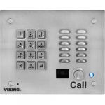 Stainless Steel Keypad, Color Camera