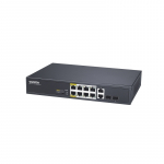 Unmanaged 8xFE PoE + 2xGE Combo Switch