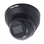 V Series Black 5MP Turret Dome Network Camera