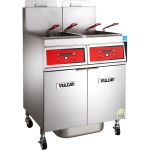 Natural Gas Floor Fryer, 140 lb, Digital Controls
