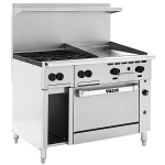 Endurance Natural Gas Range, 48", Cabinet Base