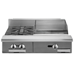 V Series Natural Gas 36" Thermostatic Range, Griddle