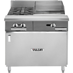 V Series Natural Gas 36" Thermostatic Range, Base
