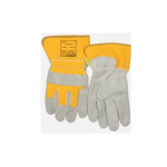 Premium Work Glove Cowhide 2XL Yellow