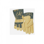 Mil Camo Winter Work Pig Skin Glove